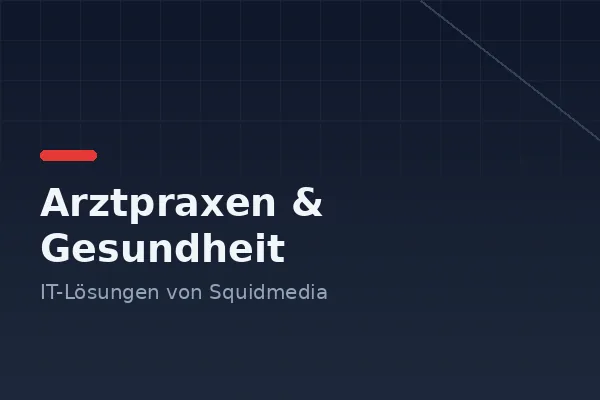 Moderne Arztpraxis mit digitaler Ausstattung